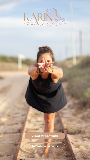 Android application Karin Yoga screenshort