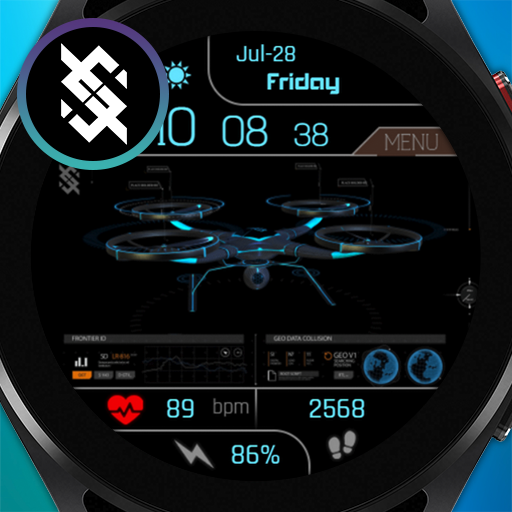 BFF24-Animated Technology UAV logo