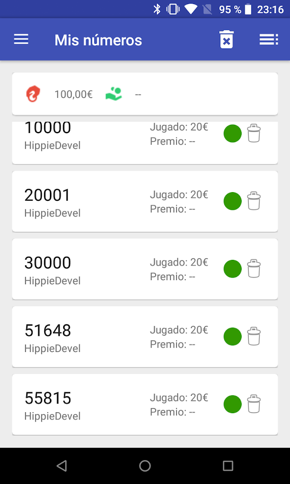 #7. Lotería Navidad 2025 (Android) بواسطة: HippieDevel.com