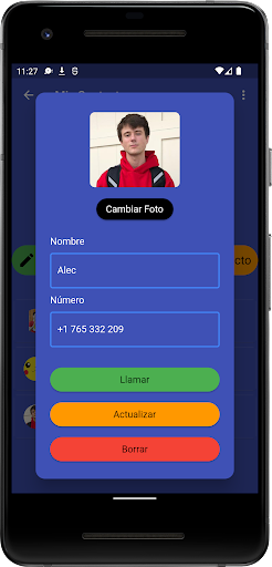 Material Dialer Screen 3
