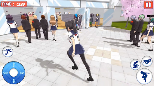 Download Sakura Anime Girl Fun Life 3D  screenshots 1