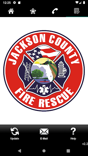 Android application Jackson County Fire Rescue screenshort