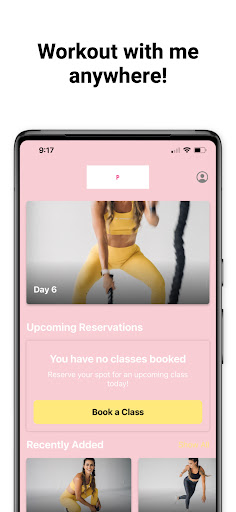 Pilis Fitness. Screen 3