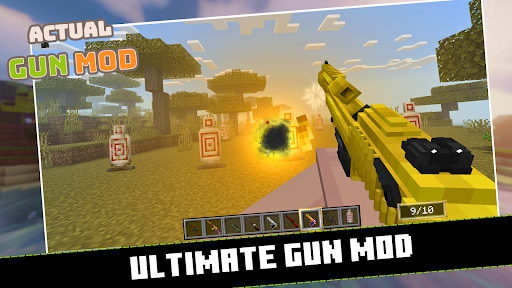 Android application Actual Gun Mod for Minecraft screenshort
