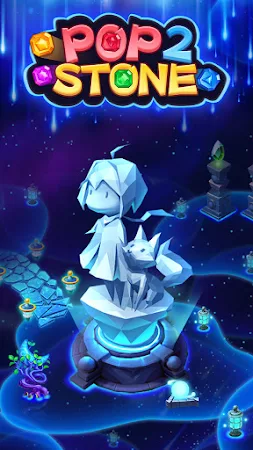 Game screenshot Pop Stone 2 - Match 3 Game mod apk