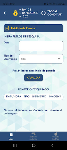 Portaria Locktec Screen 3