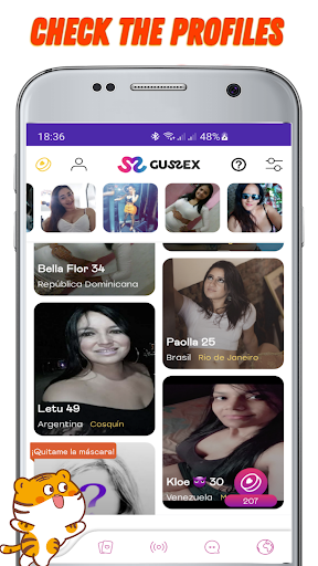 Android application Gussex- Dating and friends screenshort