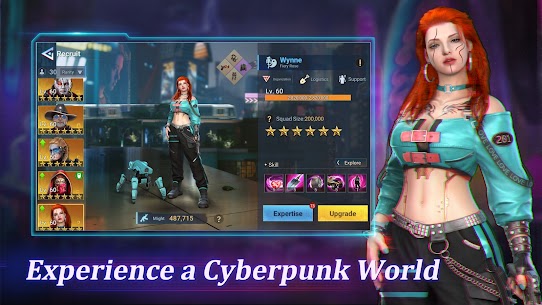 Cyberpunk Mobile MOD APK- Star City (Unlimited Gems) 1.0.401 8