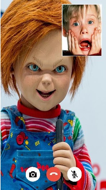 Captura de Pantalla 4 Chucky Call - Fake video call with scary doll android