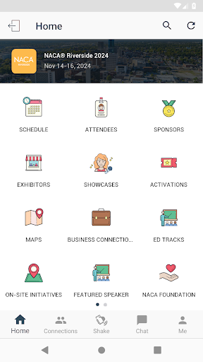 Screenshot of NACA