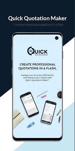Android application Quick Quotation Maker screenshort