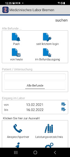Medizinisches Labor Bremen Screen 3