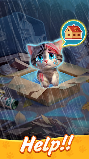 Android application Pet Home : Merge&Story screenshort