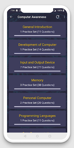Computer Awareness Screen 2