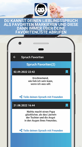 Papa Sprüche Screen 3