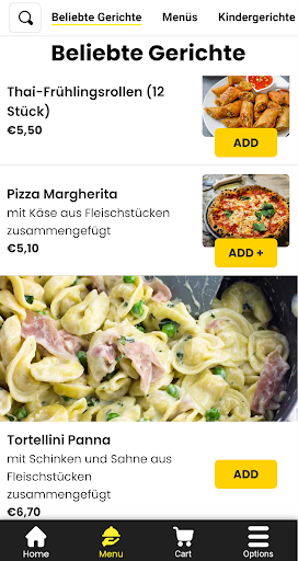 Pizzaservice Laguna Screen 3