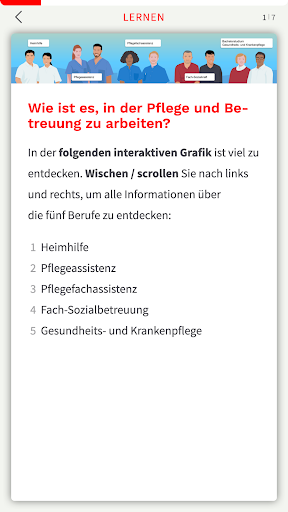 Kann ich Pflege? Screen 3