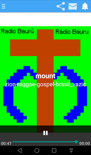 Android application Radio Bauru screenshort