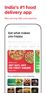 Zomato: Food Delivery & Dining 16.2.3 screenshots 1