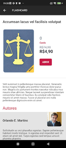 JusCards Screen 2