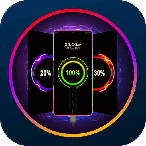 Battery Charging Animation App logo