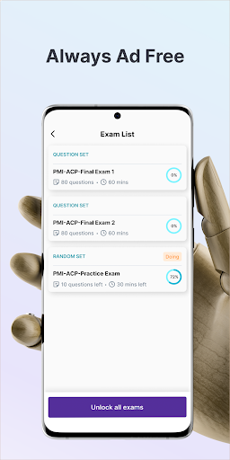 ACP Exam Simulator Screen 3