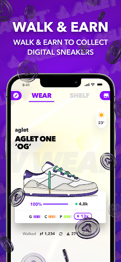 Aglet - the sneaker game 1.20.1 screenshots 1