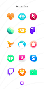 Nebula Icon Pack لقطة شاشة