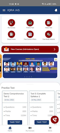 IQRA IAS Screen 3