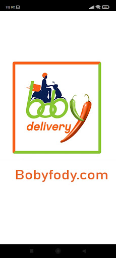 Android application bobydelivery screenshort