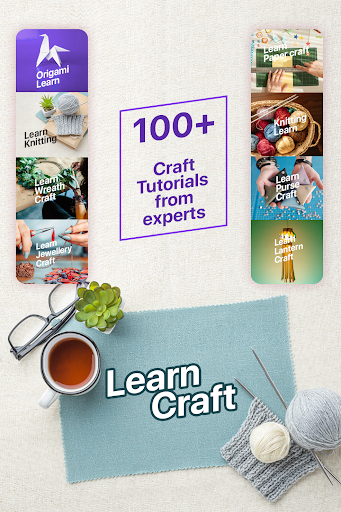 Android application DIY Art and Craft Course screenshort