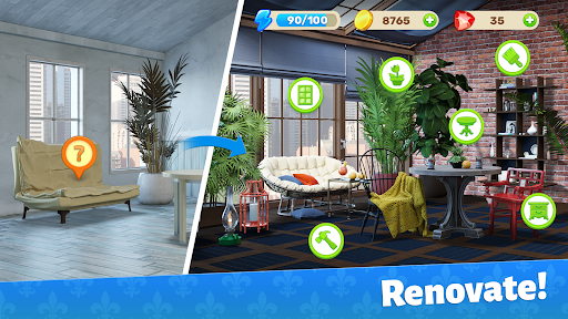 Color House - Design Makeover - Puzzle - games