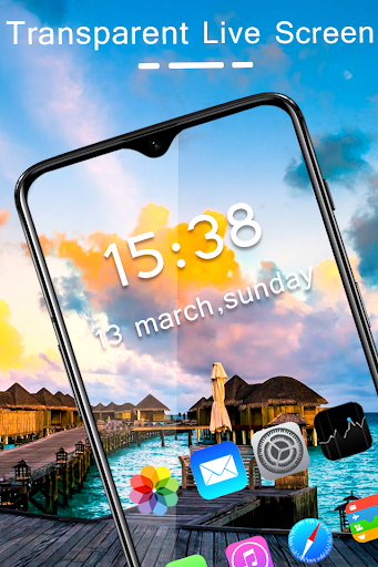 Transparent Live Wallpaper Screen 2