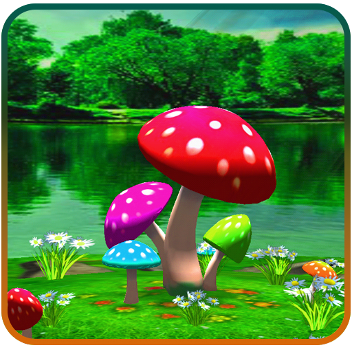 3D Mushroom Live Wallpaper New