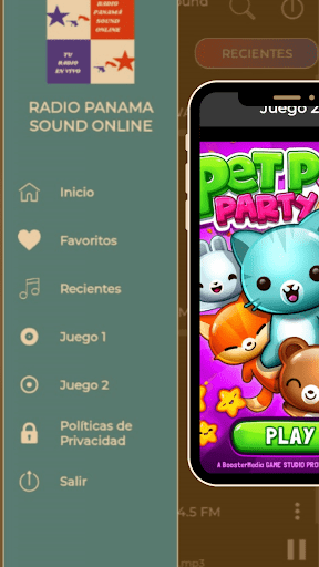 Radio Panamá Sound Online Screen 3