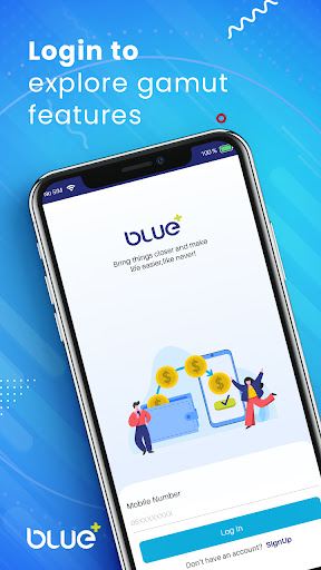 Android application Blue Plus screenshort