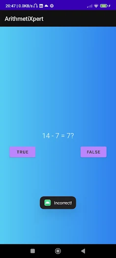Arithmetic math playground - Screenshot 2