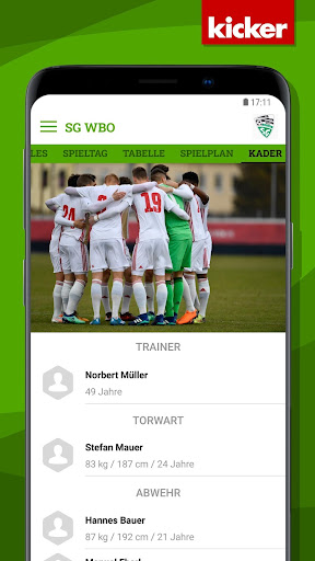 Android application SG WBO screenshort