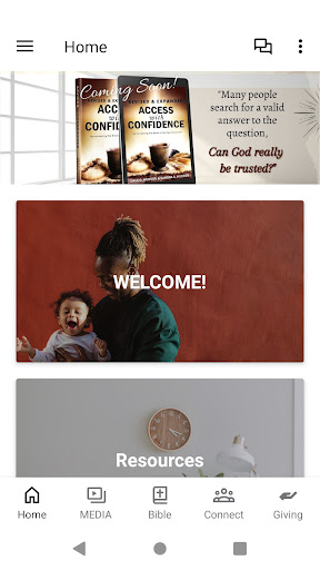 Android application Covenant Word Ministries screenshort
