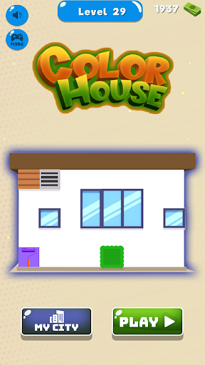 Android application Color House | Painting Puzzle screenshort