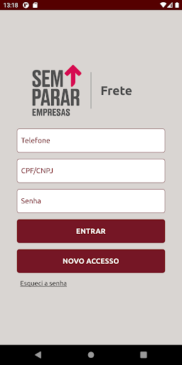 Sem Parar Frete Screen 2