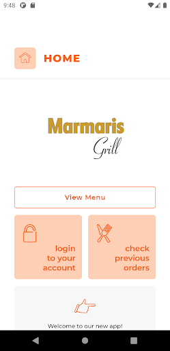Android application Marmaris Grill ML6 screenshort