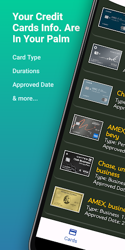 Android application My Credit Card Story screenshort