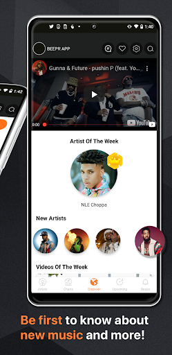 Beepr - Real Time Music Alerts Screen 2