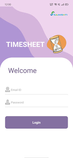 Samishti Timesheet Screen 2