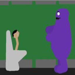 Grimace vs Skibidi Toilet