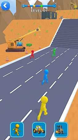 Game screenshot Construction Change Shape Game mod apk