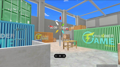 Android application Bottle Shooter XR screenshort