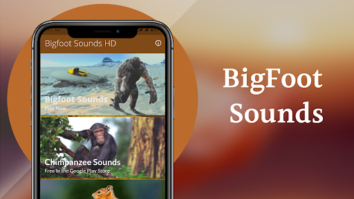 Android application Bigfoot Sounds screenshort