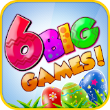 6 Big Easter Bunny Egg Games icon